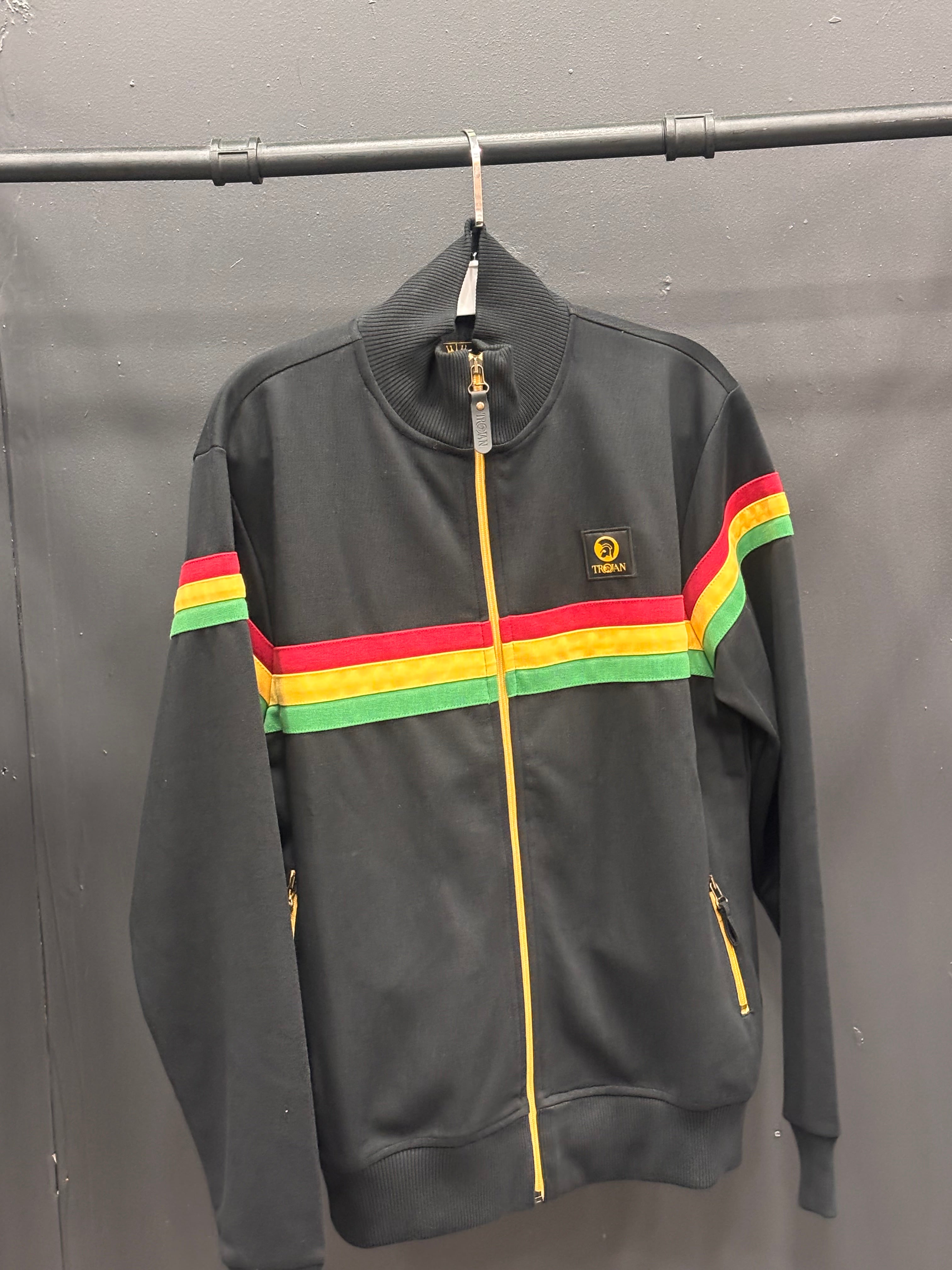 Trojan Retro Stripe Track Top TR/9002