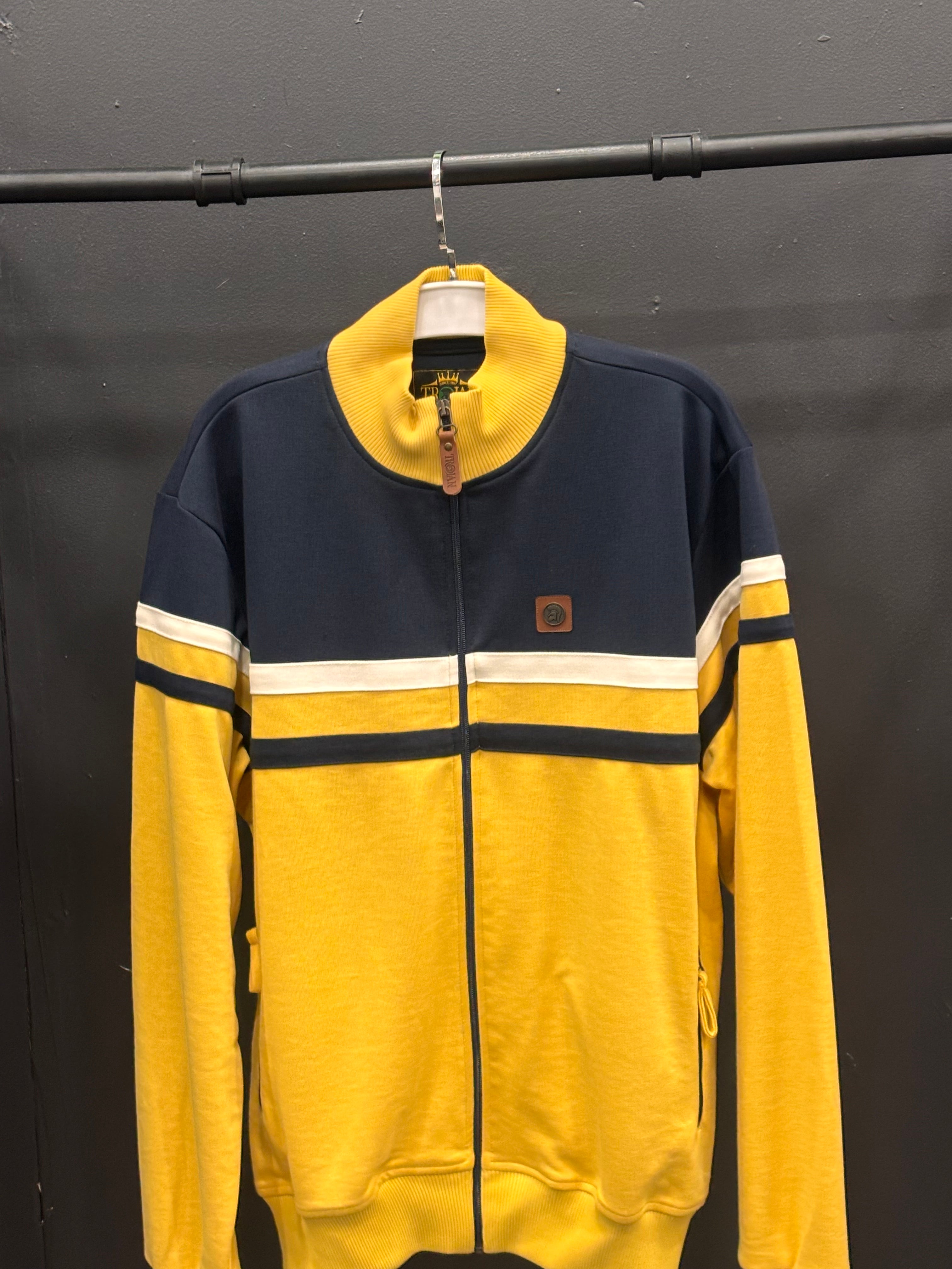 Trojan Panel Stripe Track Top TR/9051