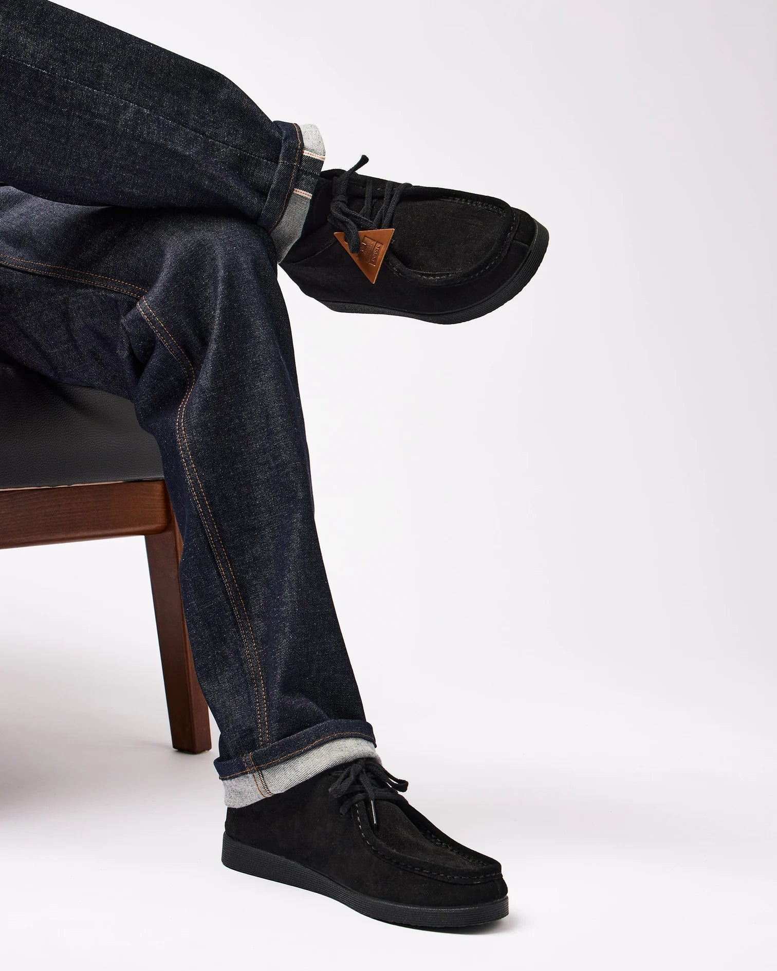 WO x Veras Leon Moccasin Boot Black