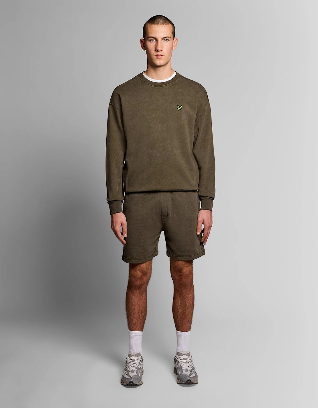 Lyle & Scott Heavy Wash Sweat Shorts