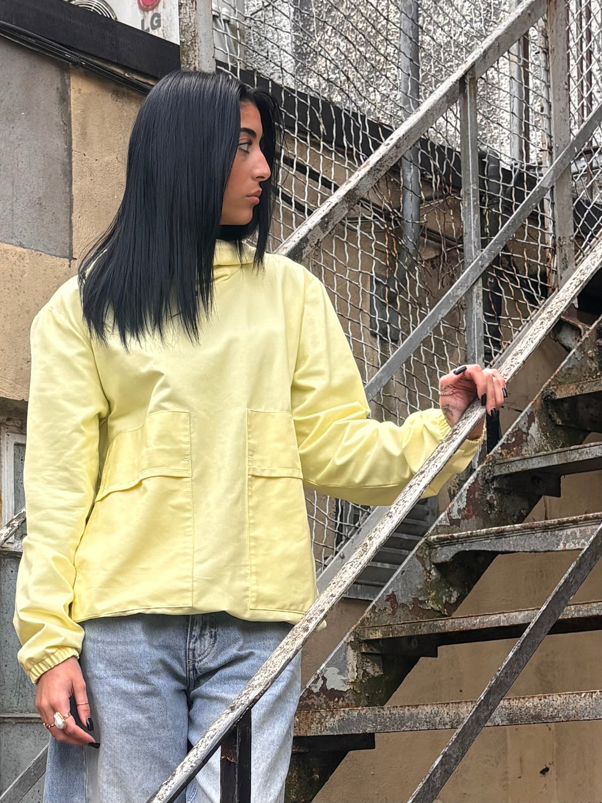 SEAM JUNKIES Pastel Overhead Smock