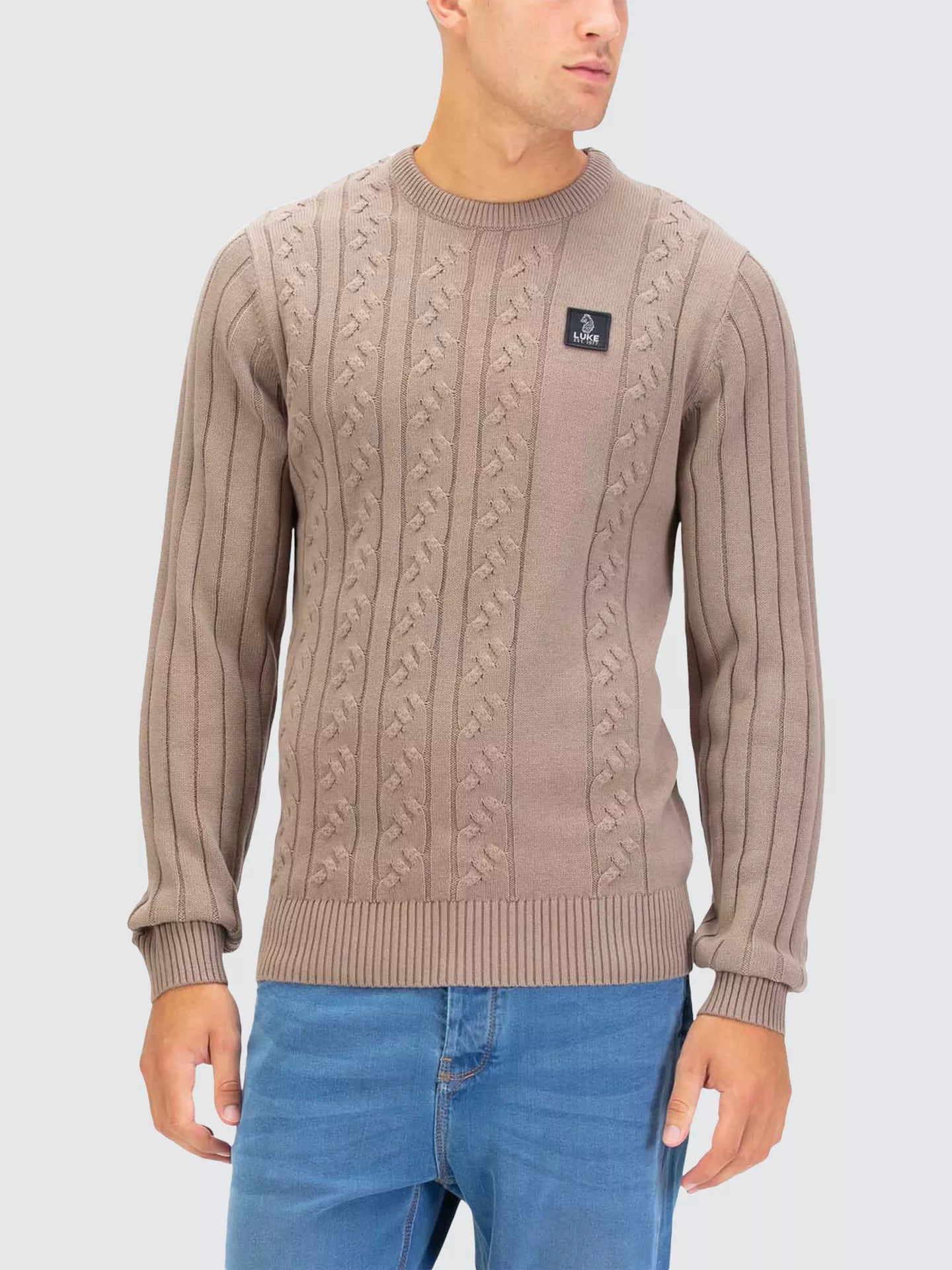 MITCHAM CABLE KNIT JUMPER