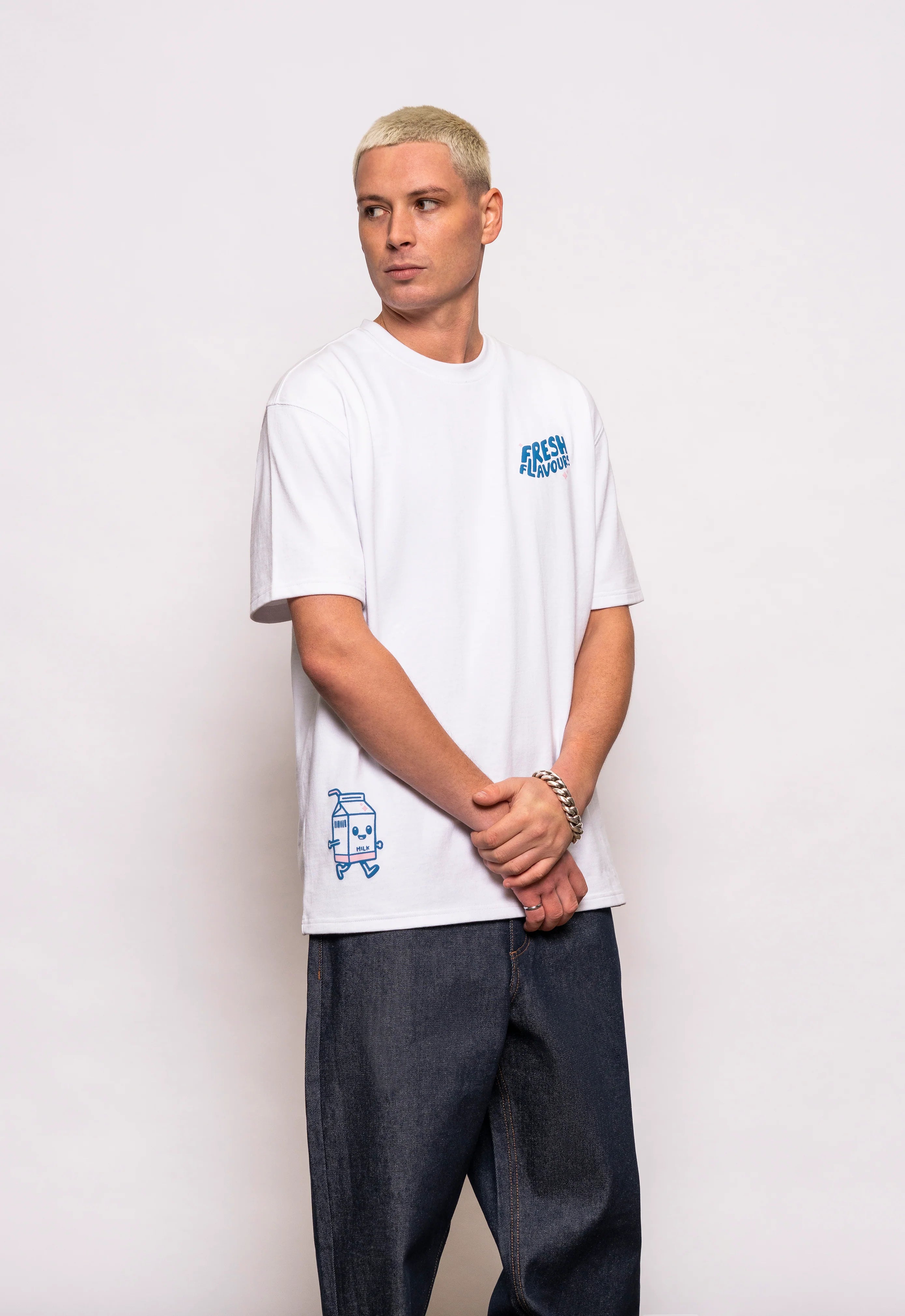 FRESH FLAVOURS WHITE MILK TEE