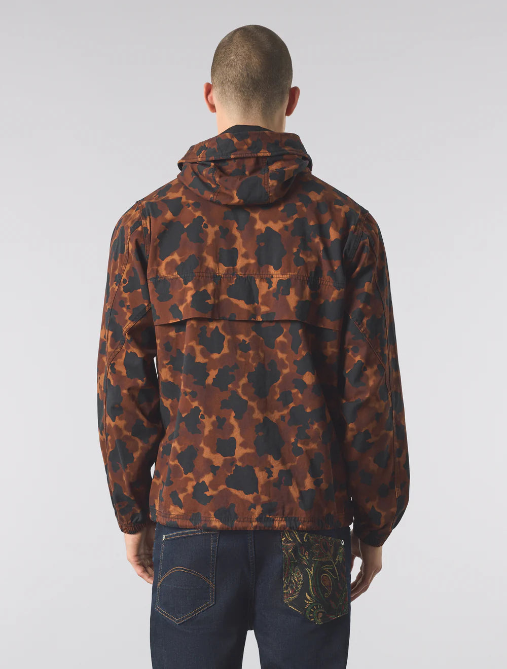BRINDLE HOODED JACKET