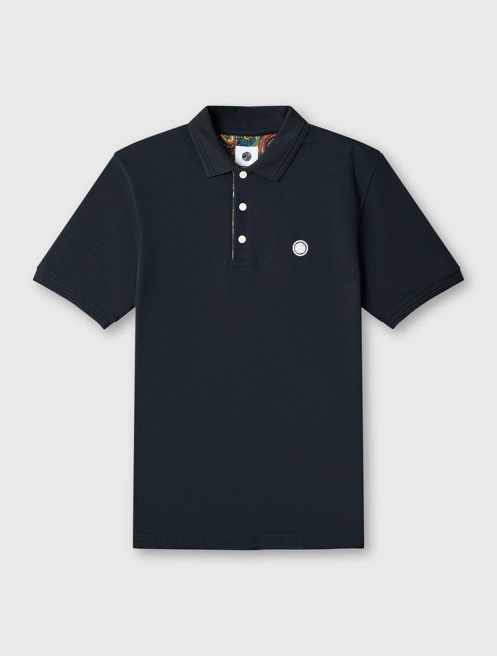 HOUSE PAISLEY PLACKET POLO
