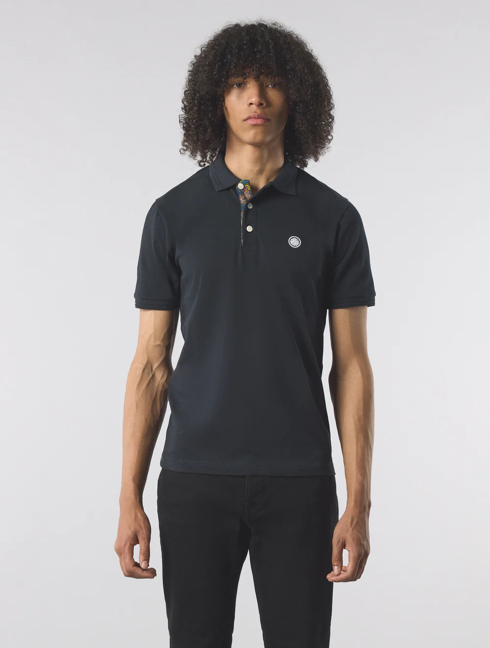 HOUSE PAISLEY PLACKET POLO