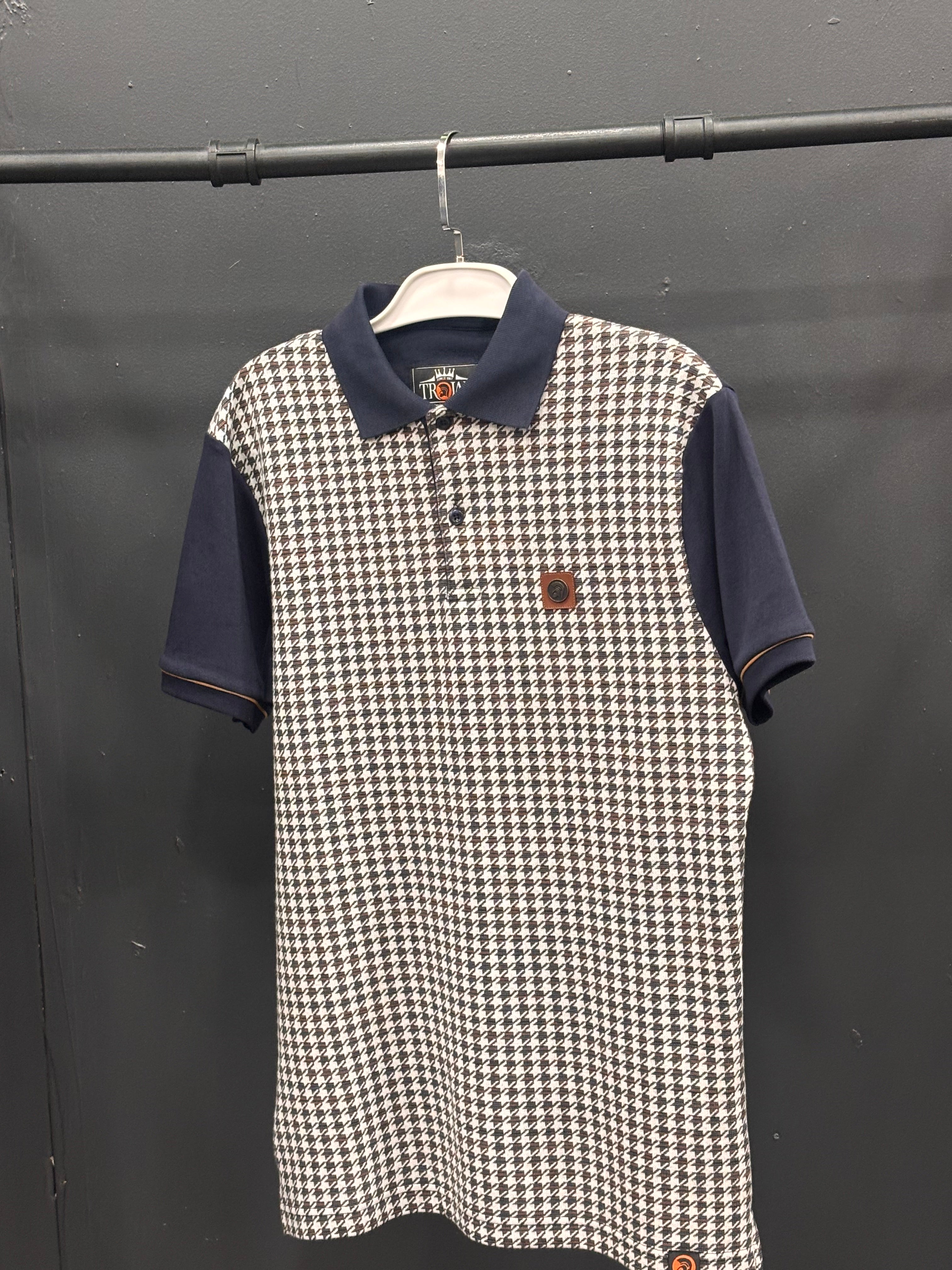 Trojan Houndstooth Polo TR/9074
