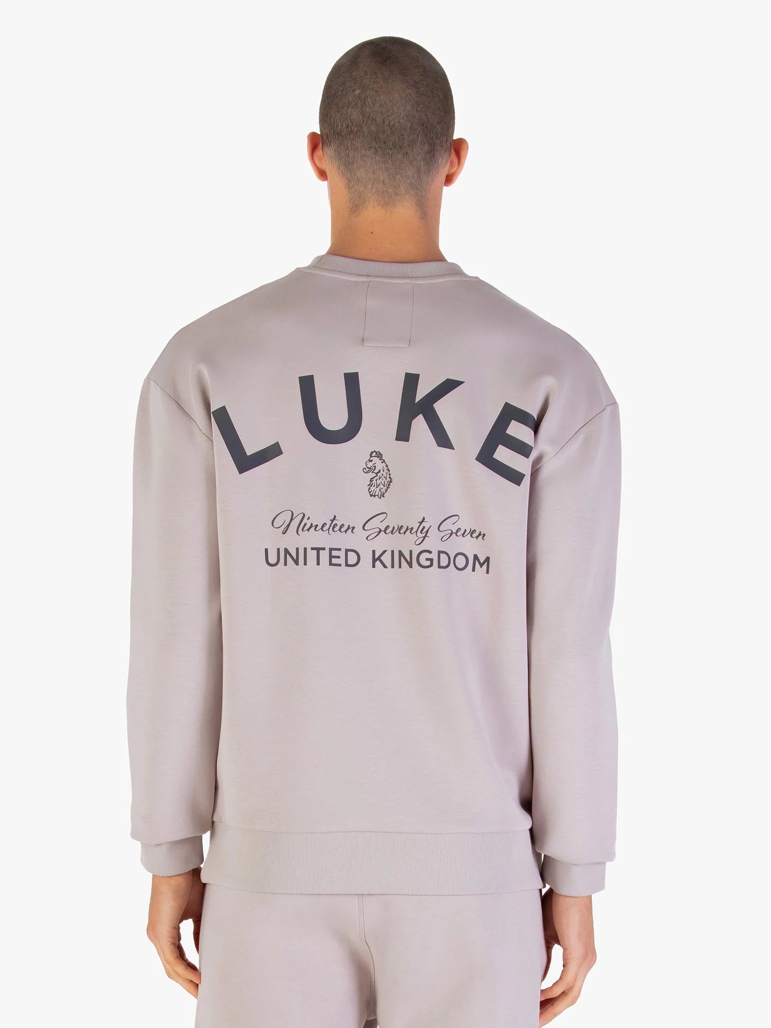 OAKWOOD PRINT DETAIL SWEAT