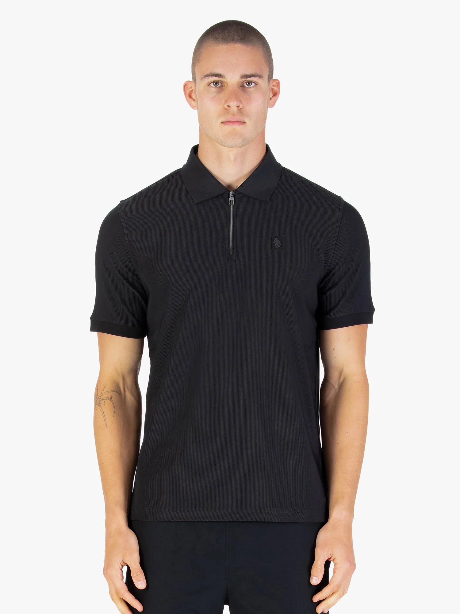 PENRITH ZIP NECK SS POLO