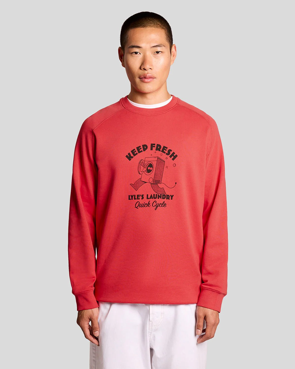 Lyle & Scott Keep Fresh Graphic Sweatshirt